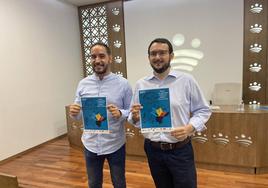 Francisco Buenavista y Javier Pardo en la presentación de GastroMúsica 2023