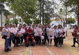 El color rosa tiñe las calles de Villafranca