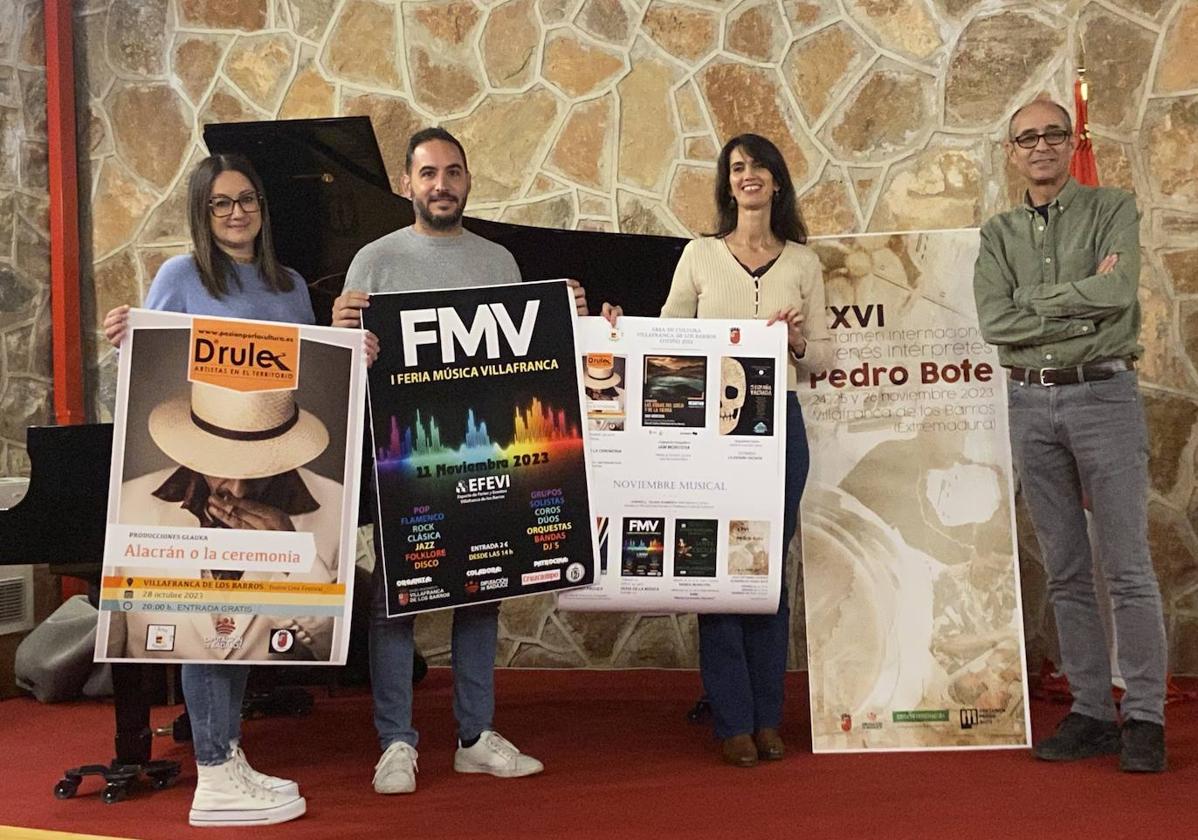 Cultura programa un mes de noviembre «muy musical»