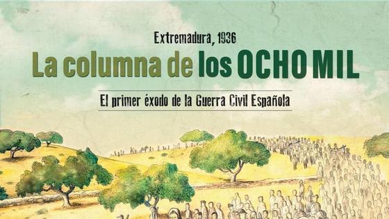 La exposición 'La columna de los ocho mil' llega este viernes Villafranca