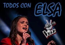 Este viernes, cita en la casa de cultura para apoyar a Elsa en la semifinal de La Voz
