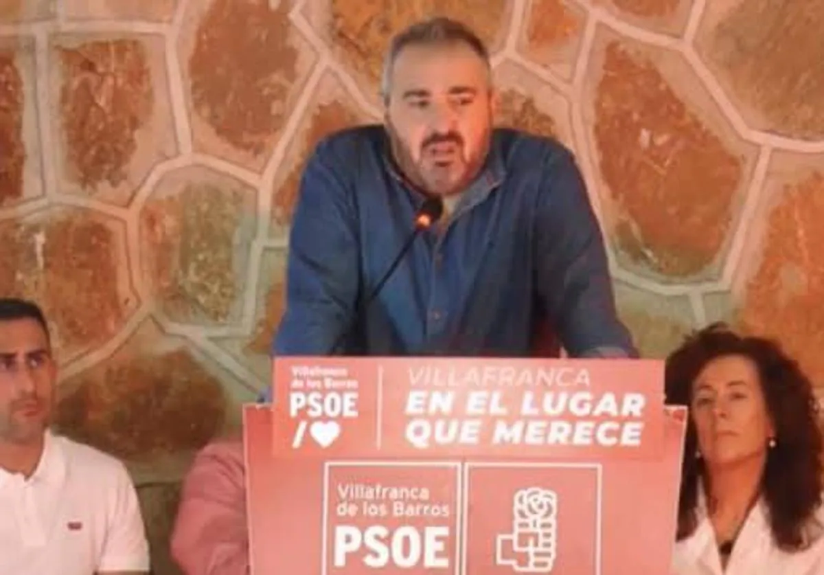Francisco José Merino, nuevo miembro de la ejecutiva local del Psoe de Villafranca