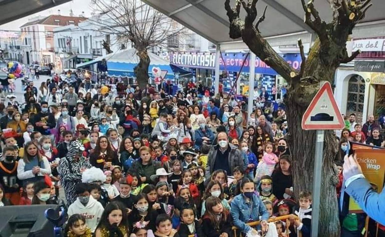 Foto de archivo: Carnaval en La Carrera 