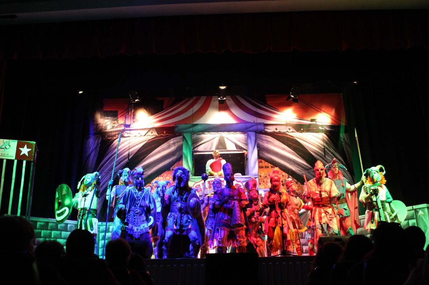 Fotos: Siete agrupaciones participaron de la Gala del carnaval 2023