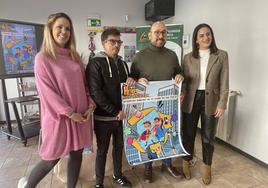 De izquierda a derecha, Marian Vicente, Miguel Ángel Sánchez, Abel Barrera y Gloria Salamanca.