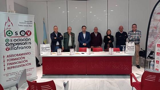Antonio Romero repite como presidente de la asociación de Empresarios de Villafranca