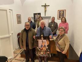 Hermanos Mayores de las diferentes cofradías de Villafranca en la presentación de la Semana Santa 2024.