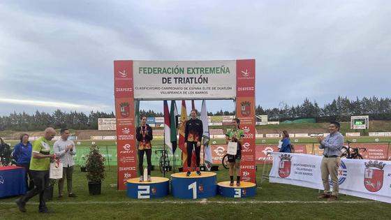 Marta Cabello y Saúl Escarabajal, ambos de Diablillos de Rivas, se imponen en las carreras élite celebradas en Villafranca