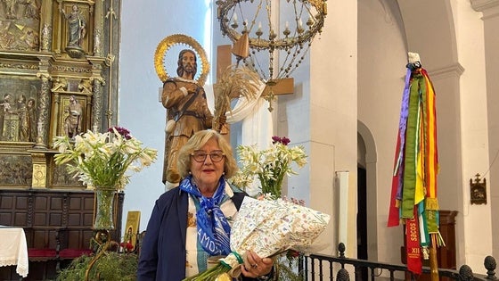 Coronada Díaz Tortonda, pregonera de las fiestas de San Isidro en Villafranca