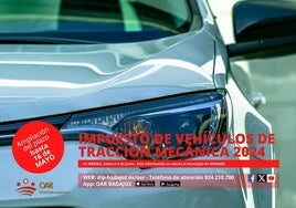 Mañana jueves finaliza el plazo para el pago del impuesto de circulación en la provincia