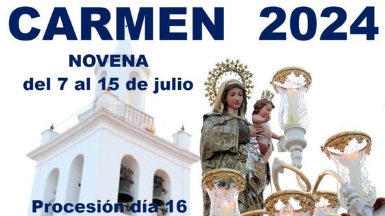 La Virgen del Carmen saldrá el martes 16 en procesión por las calles de Villafranca