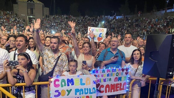 Camela arrasa en Villafranca