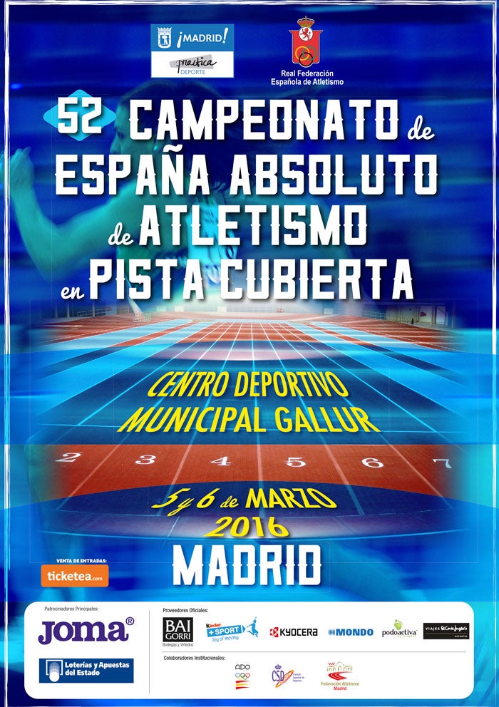 Los atletas del CAPEX se codean con el mejor atletismo español bajo techo