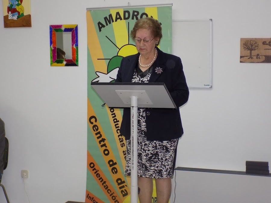 Inés Pérez, presidente de AMADROVI.