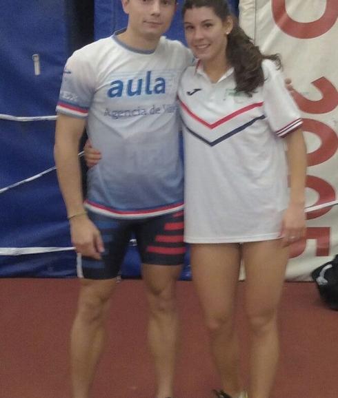 Santi Ferrer y Dolores Sánchez. 