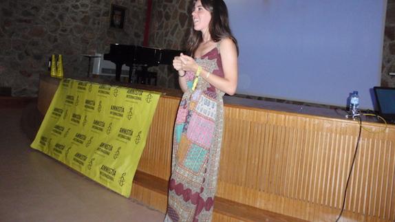 Inmaculada González Clemente, promotora de la actividad. 