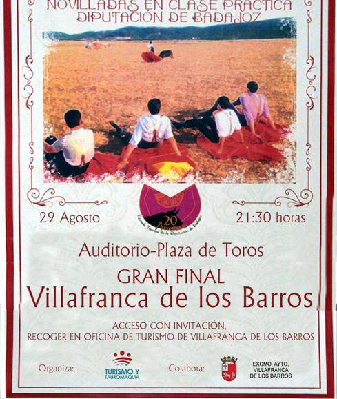 Alejandro Rivera, Carlos Domínguez y Rafael León disputarán hoy la final del VI Certamen de Novilladas en Clase Práctica de Diputación