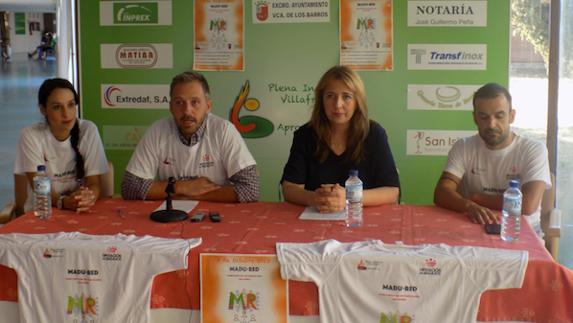 Presentación ayer tarde de la I Marcha Madu-Red. 