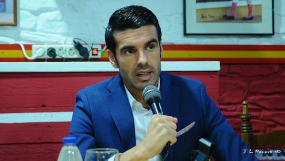 Emilio de Justo durante su intervención en Noches de Toros, el pasado viernes 26 de octubre. 