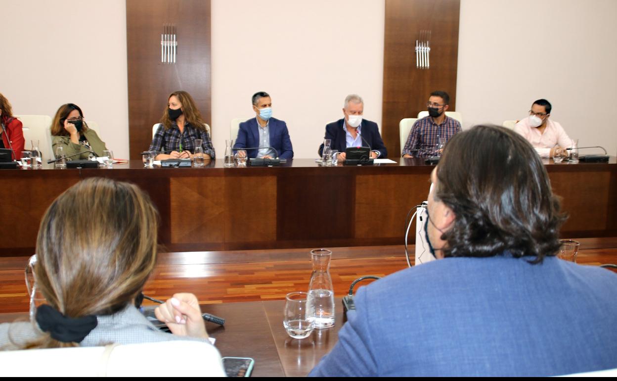 Celebración del último pleno ordinario en Villanueva de la Serena. 