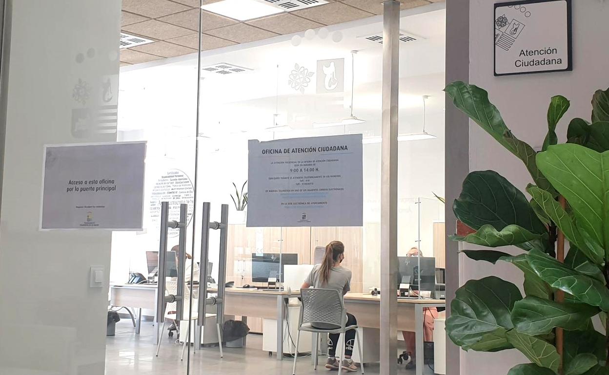 Oficina de Atención Ciudadana en Villanueva de la Serena. 