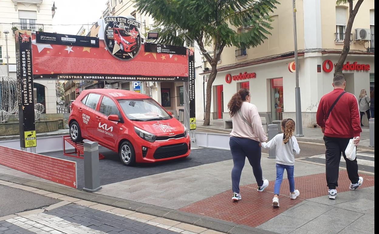 Comercio sortea un coche para fomentar las compras navideñas