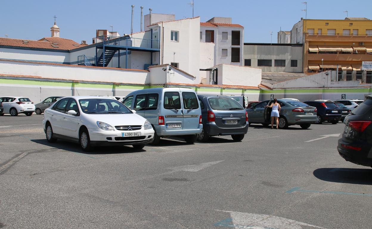 Aparcamiento de la calle Conventual. 
