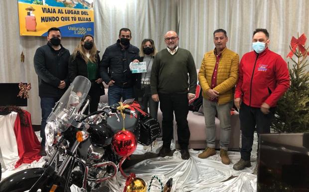 Ganadores de una de las Cestas de productos de la tierra. 