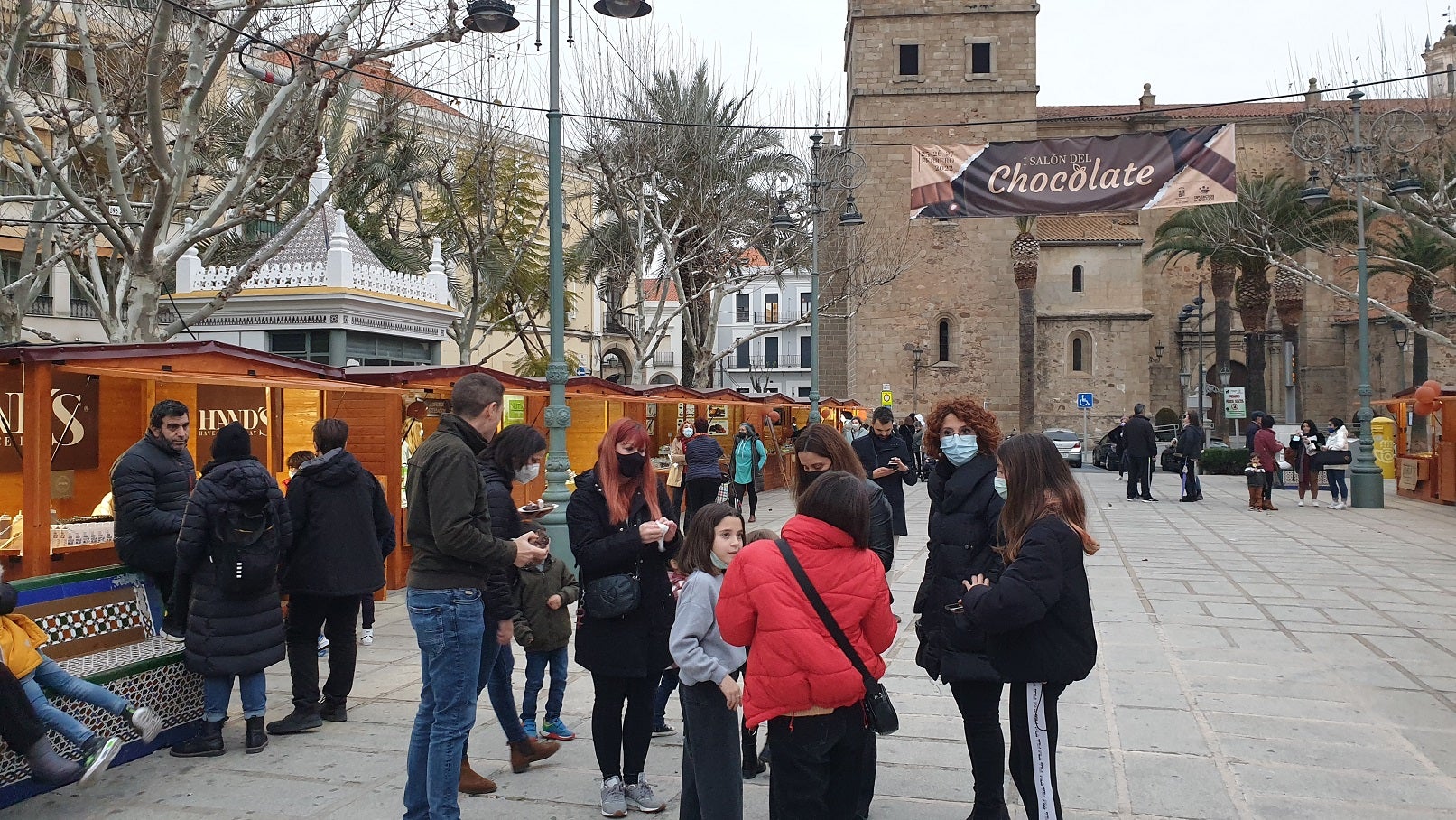 Los asistentes pudieron elegir entre cientos de propuestas a base de chocolate. 