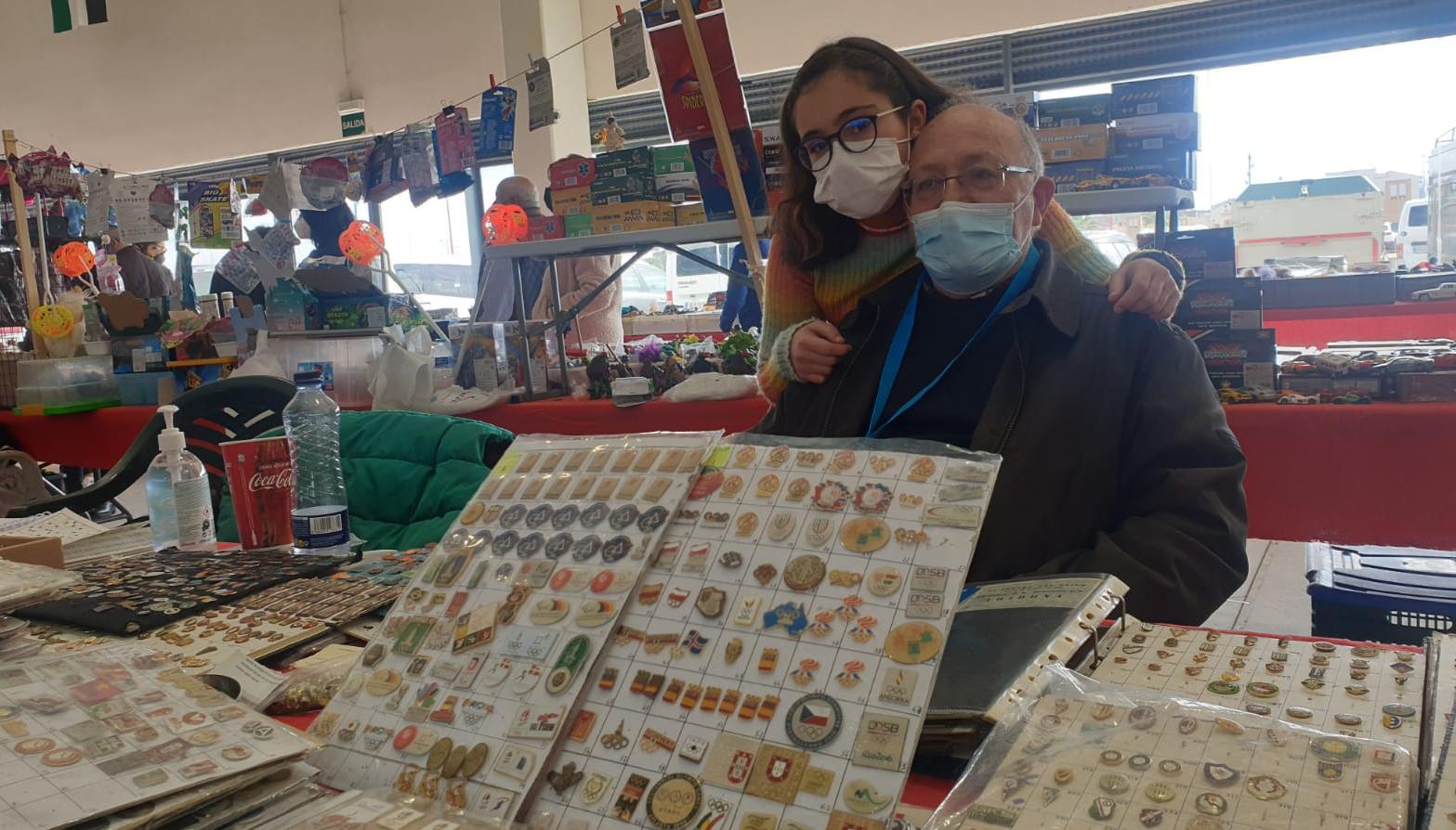 Visitantes en la XI Feria Internacional del Coleccionismo. 