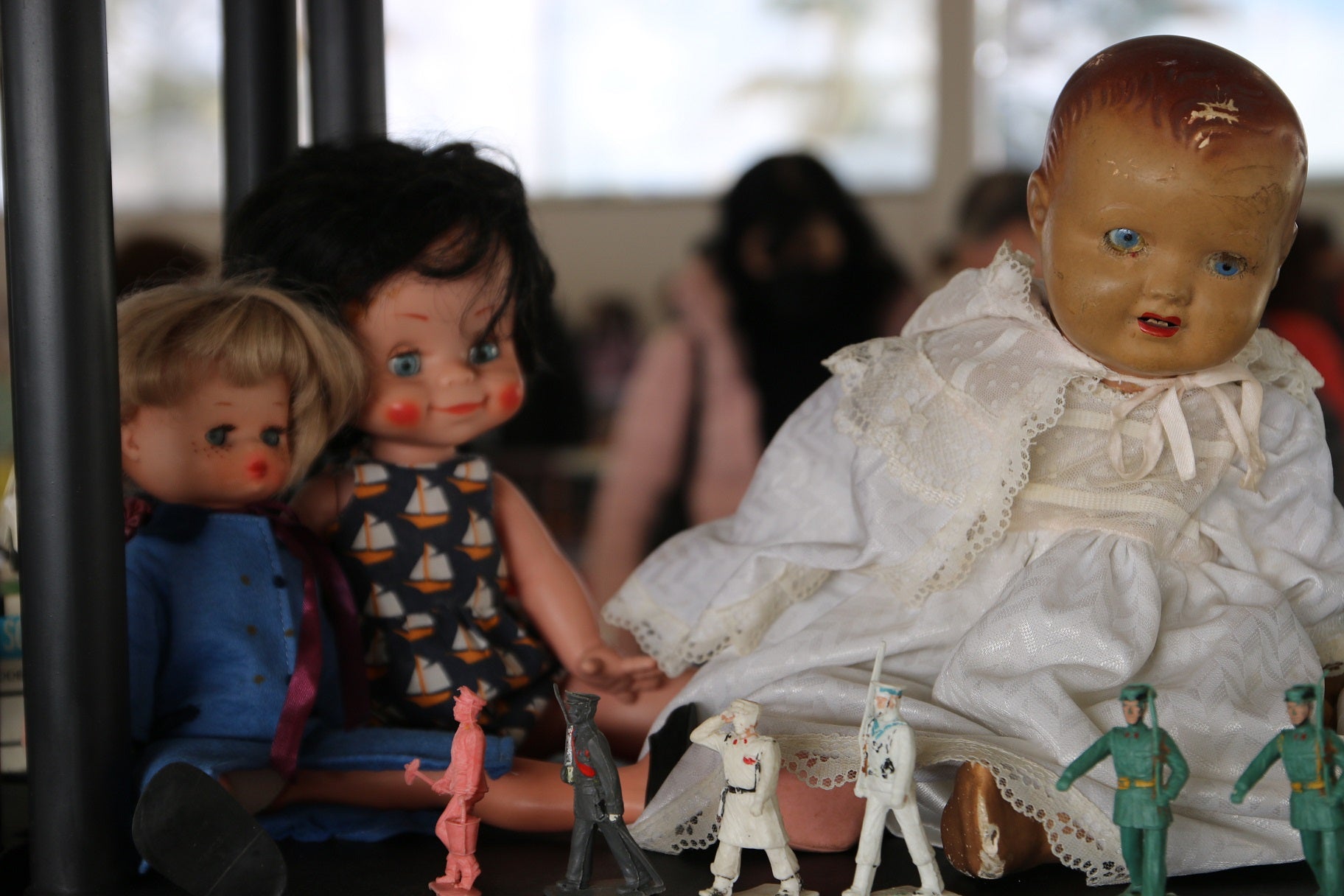 Visitantes en la XI Feria Internacional del Coleccionismo. 