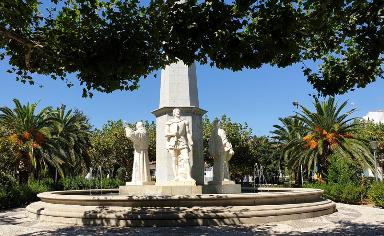 Parque de Los Conquistadores en Villanueva de la Serena. 