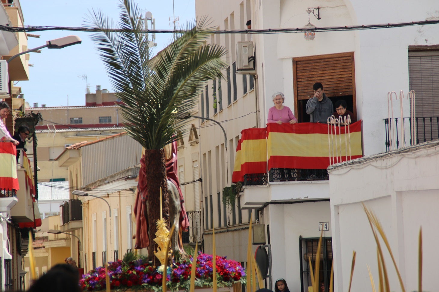 La Borriquita volvió a recorrer las calles de Villanueva dos años después