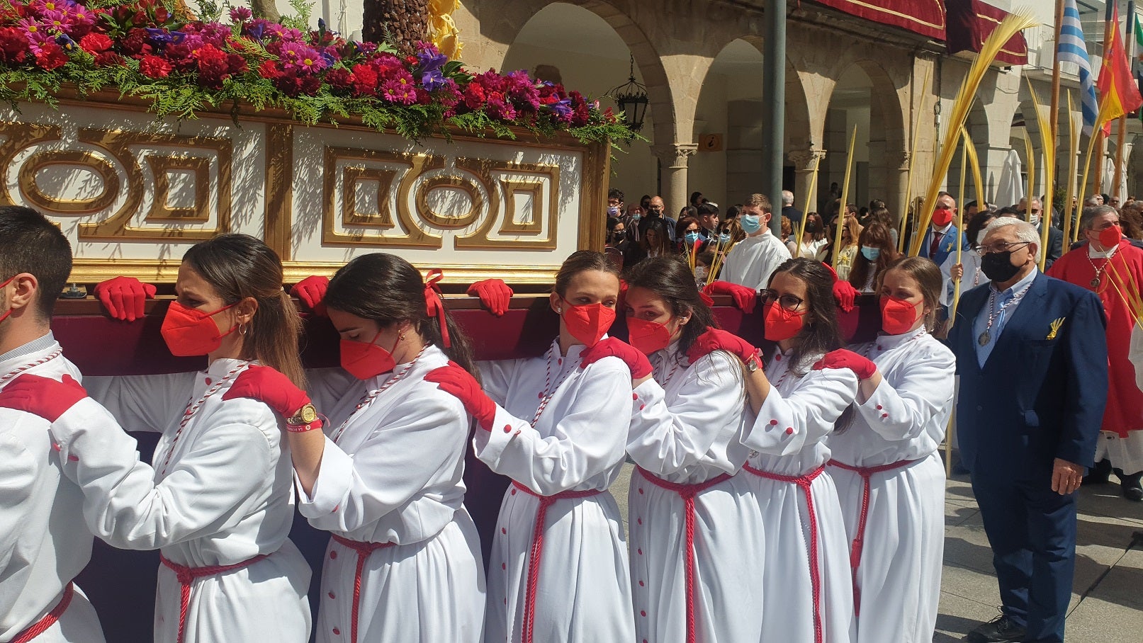 La Borriquita volvió a recorrer las calles de Villanueva dos años después