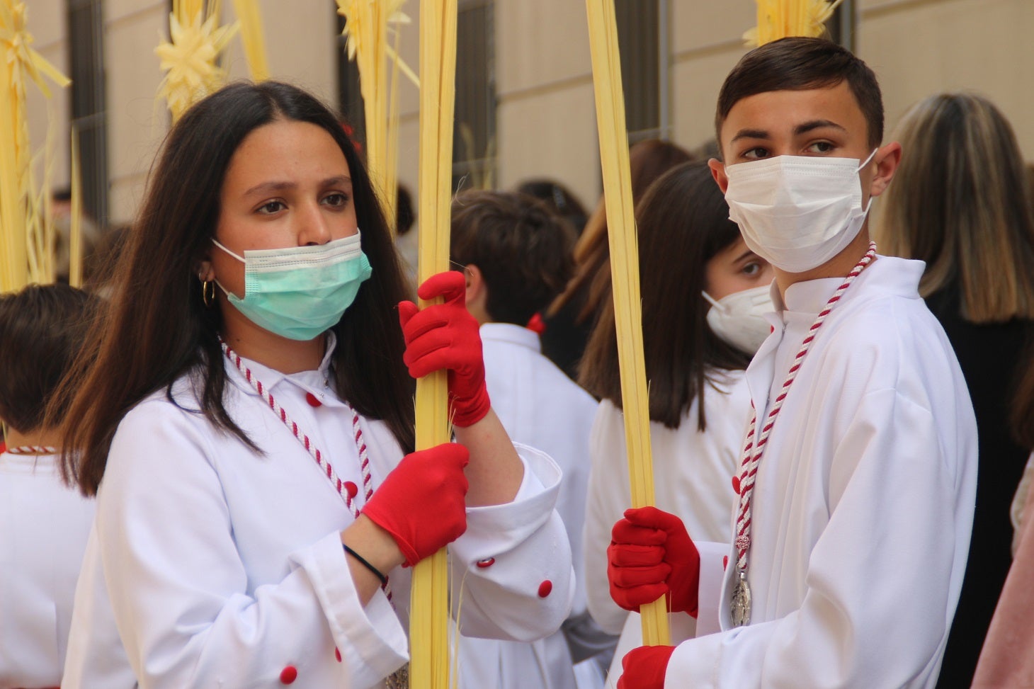 La Borriquita volvió a recorrer las calles de Villanueva dos años después