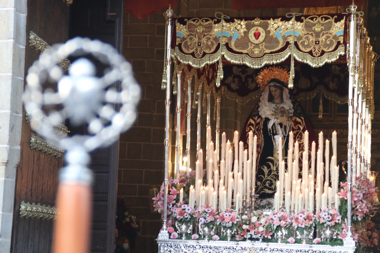 Celebración de las procesiones del Jueves Santo en Villanueva de la Serena.