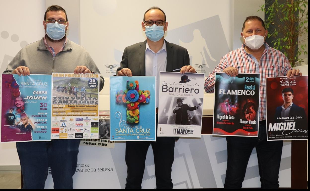 Presentación del programa de actividades de las Fiestas de la Santa Cruz. 