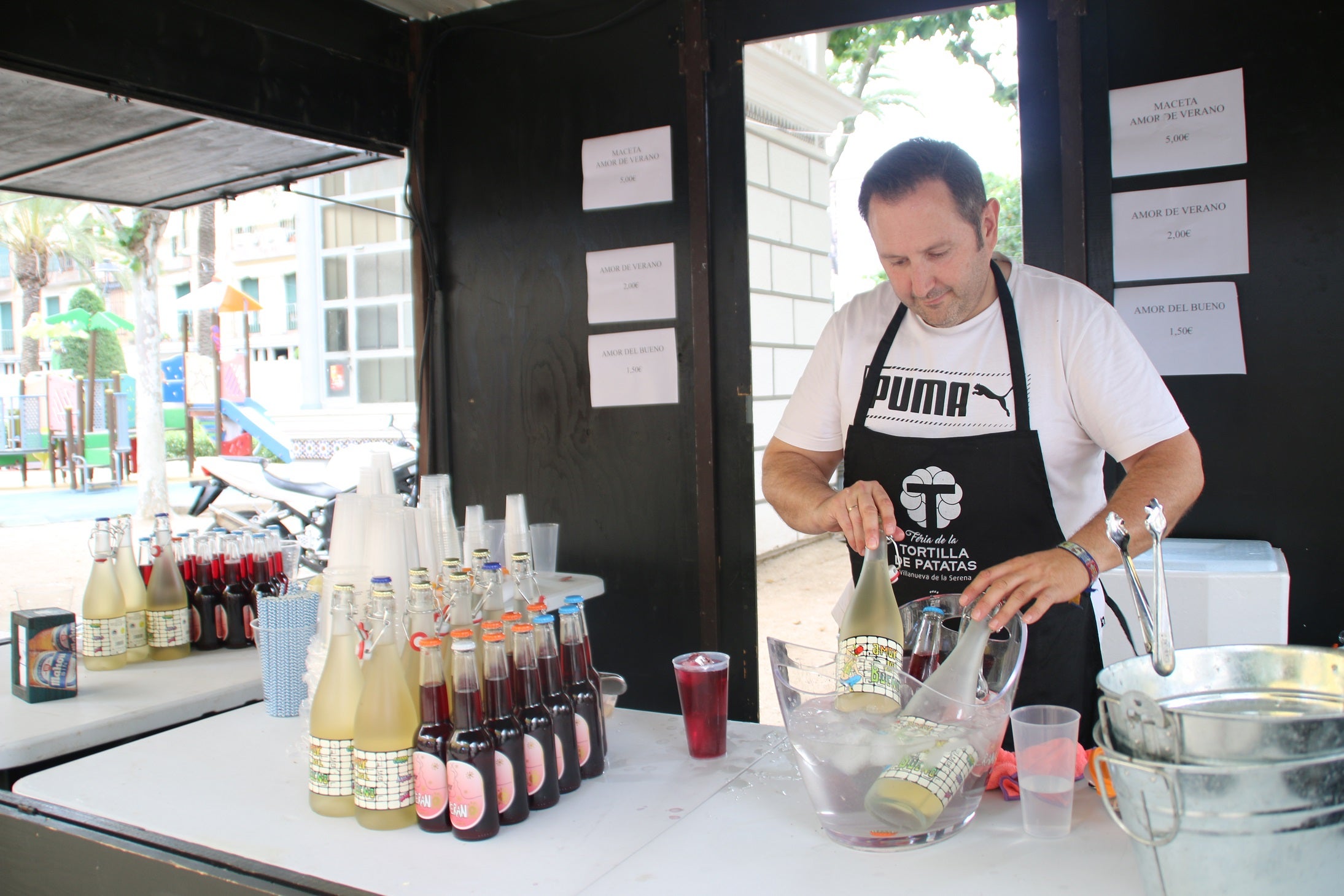 La Feria de la Tortilla atrajo a mayores y pequeños para degustar este manjar. 