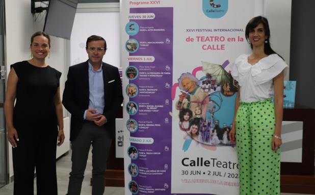 Ana MAnsanet, Miguel Ángel Gallardo y Miriam García han presentado el festival. 