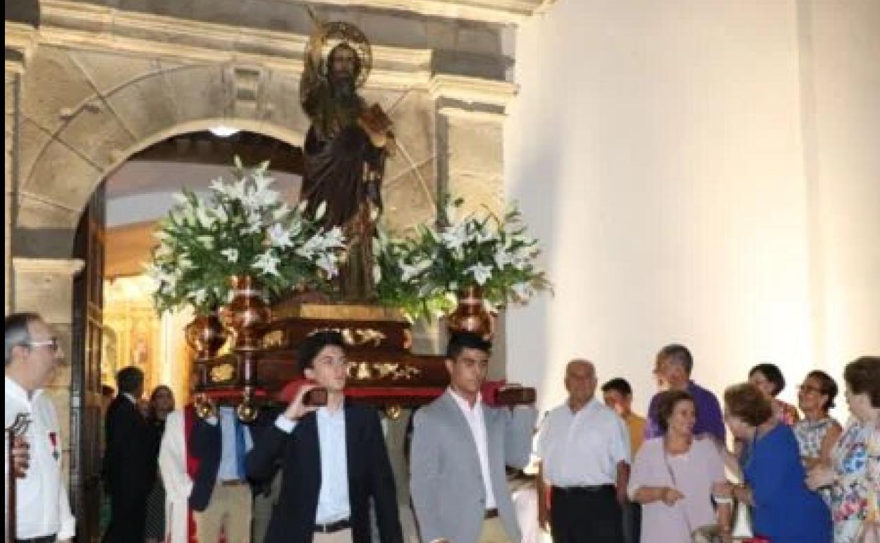 Imagen de San Bartolomé en Villanueva de la Serena. 