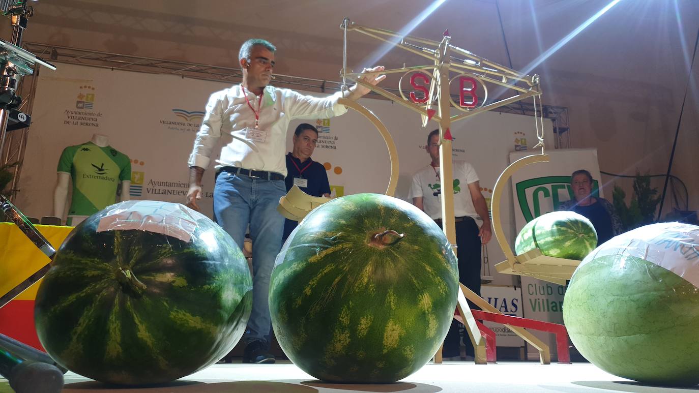 El certamen contó con cinco sandías y cuatro melones a concurso, siendo ganadores Antonio González y Juan Vicente Manchado. 