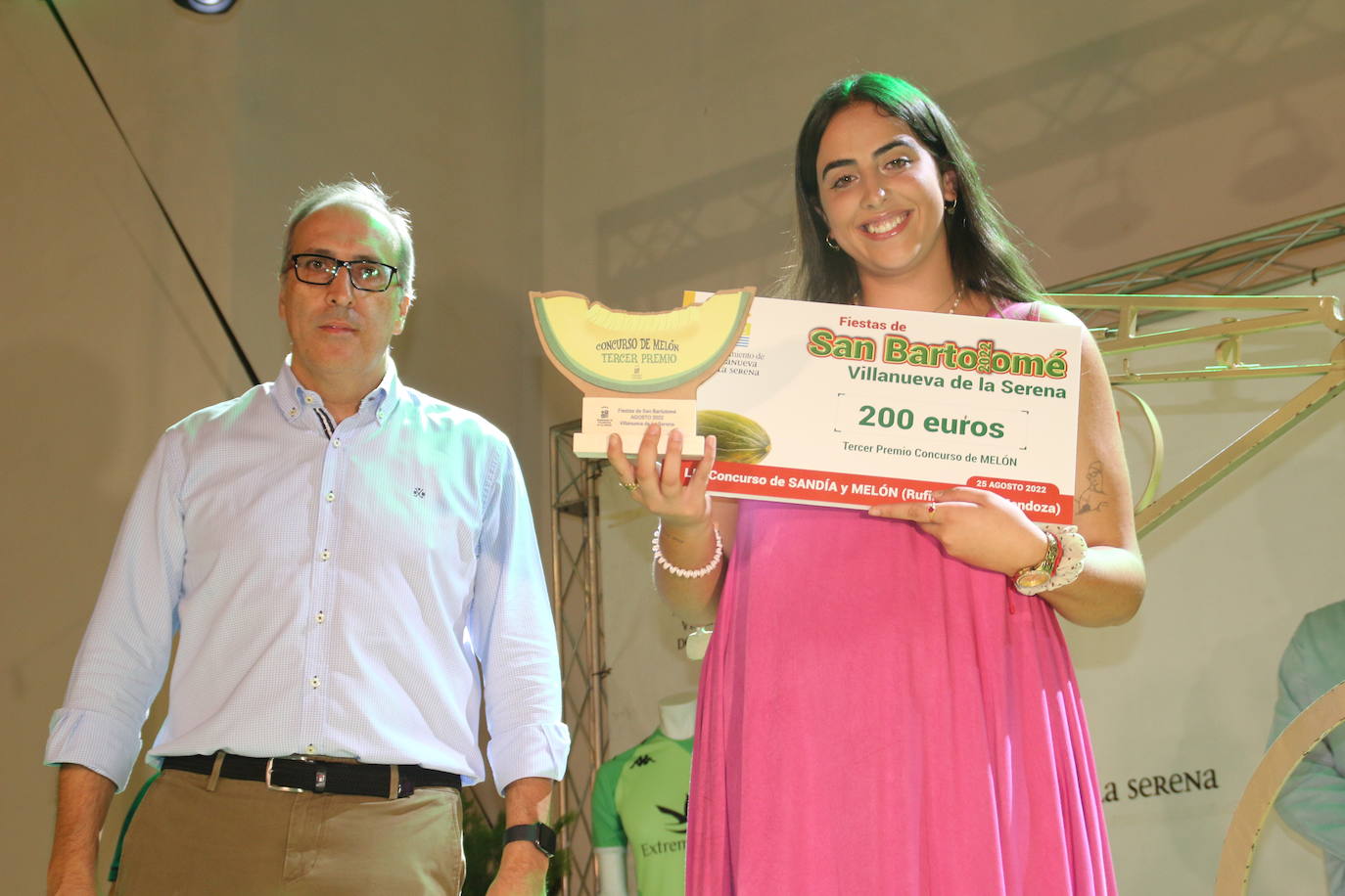 El certamen contó con cinco sandías y cuatro melones a concurso, siendo ganadores Antonio González y Juan Vicente Manchado. 