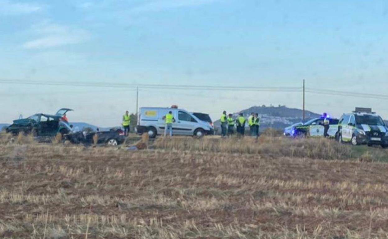 Fallece un hombre de 38 años en un accidente en la EX-104 entre Villanueva y La Coronada