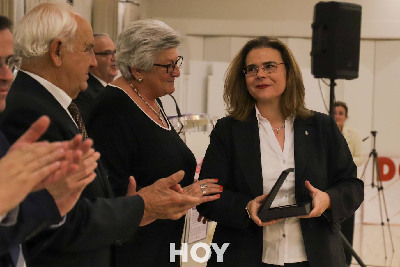 Los protagonistas fueron los donantes de sangre que recibieron distinciones por sus numerosas aportaciones. 