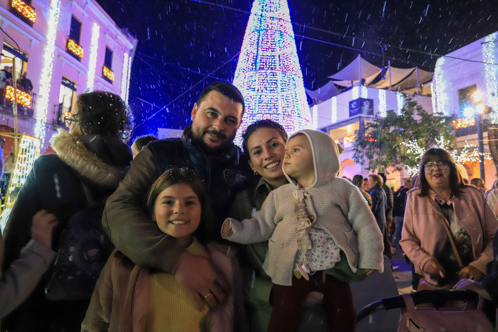 Villanueva de la Serena enciende su Navidad. 