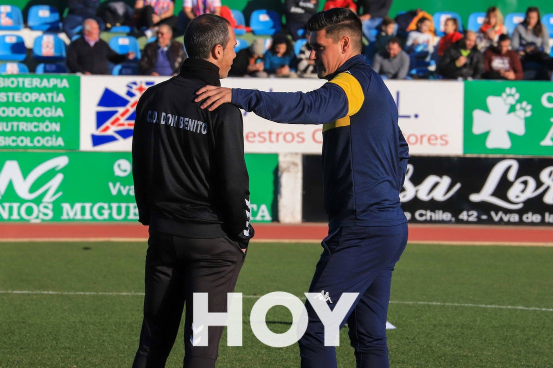 El Don Benito se llevó el derbi con un solitario gol de Pablo Rodríguez. 