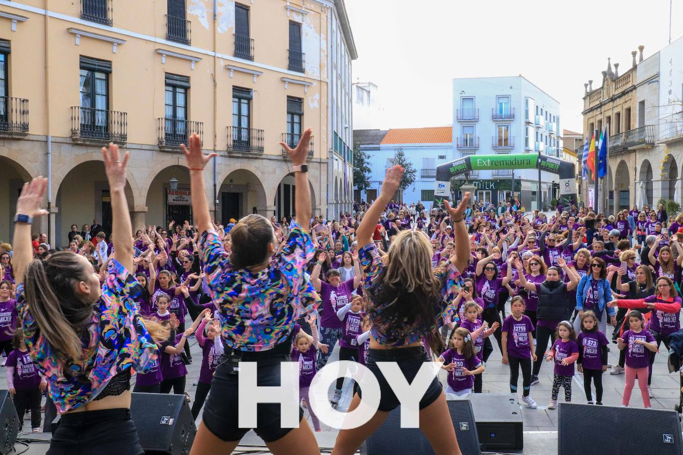 Villanueva celebra su 17ª Carrera de la Mujer