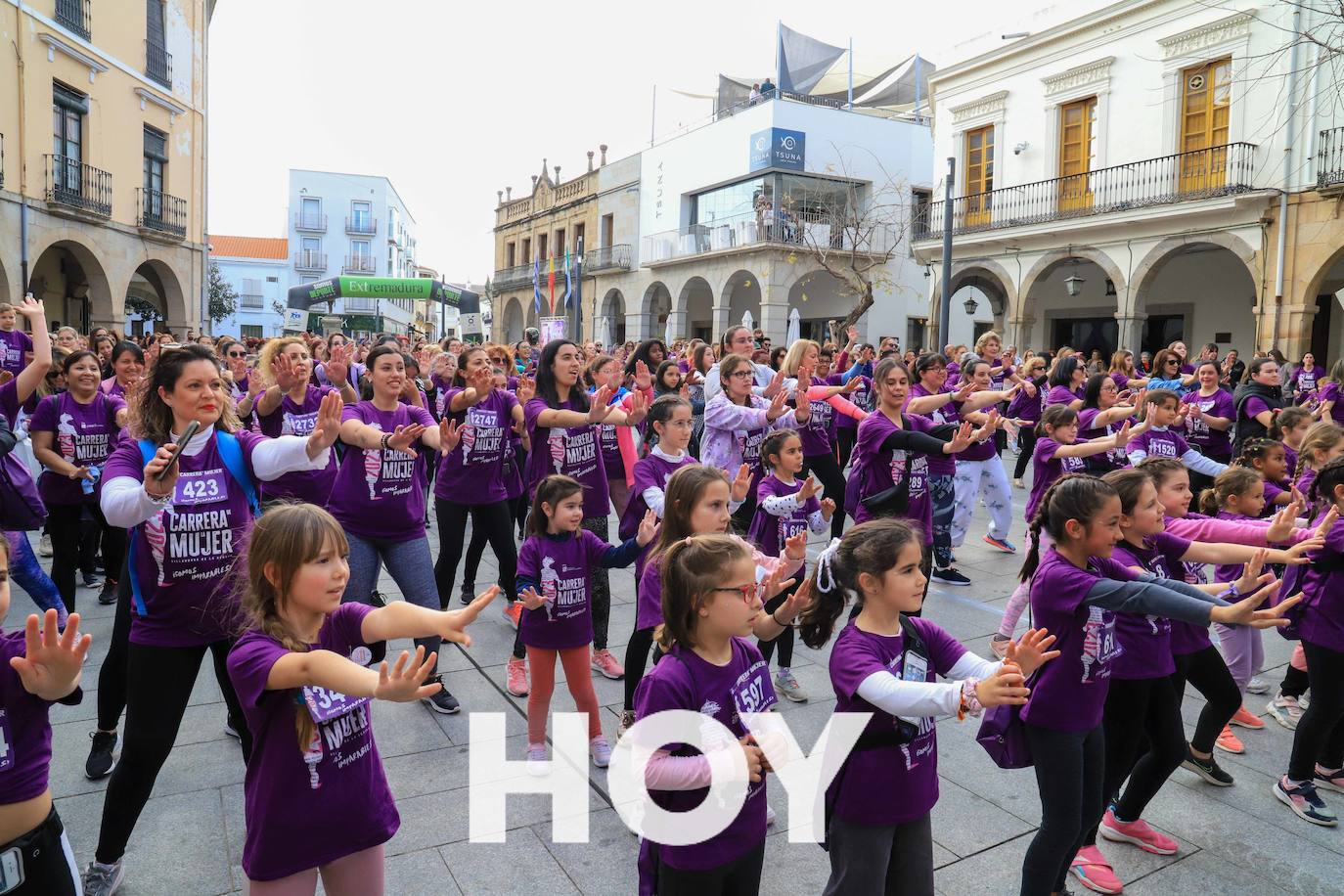 Villanueva celebra su 17ª Carrera de la Mujer