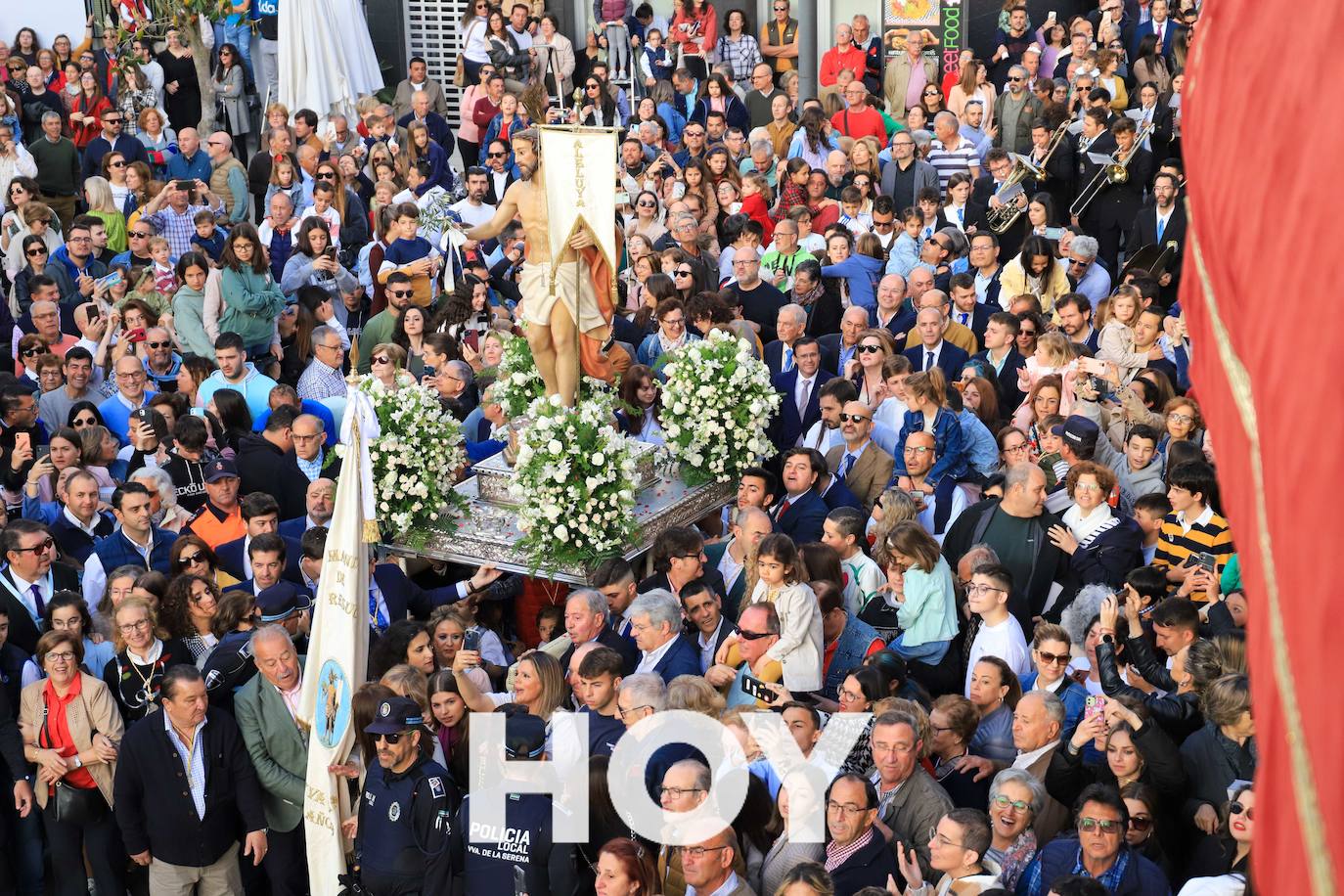 Multitudinaria alegría en la Carrerita
