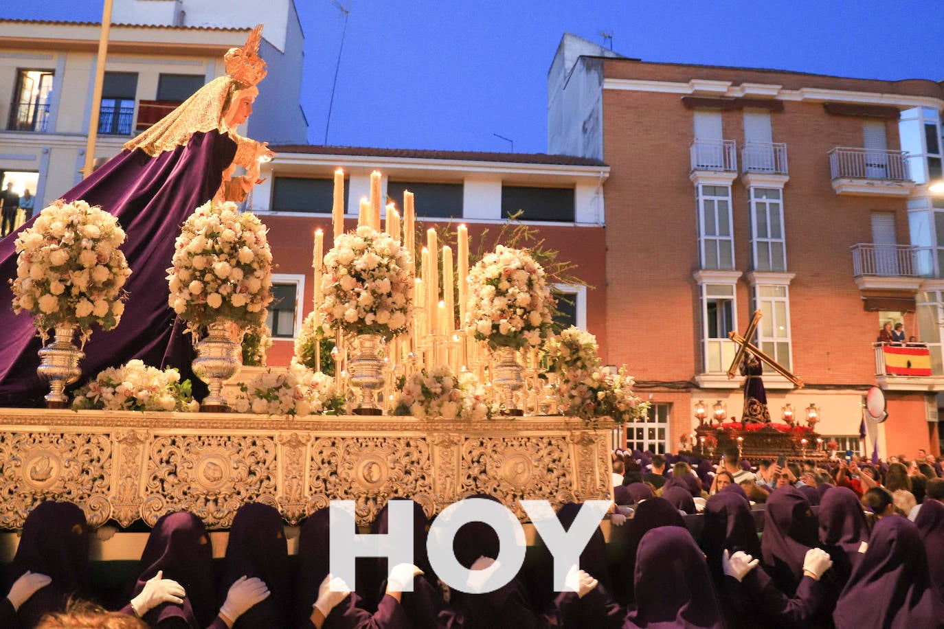 Villanueva arropa las procesiones de Semana Santa